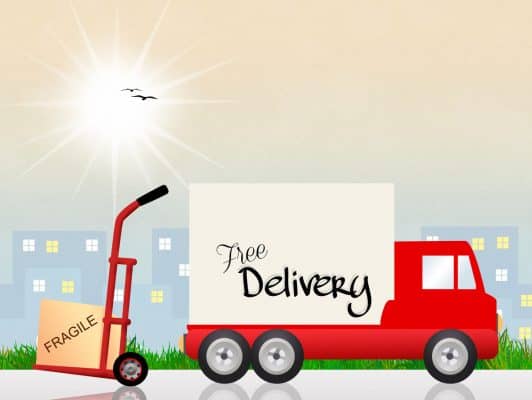 Inspiring Wines Free delivery banner